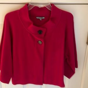 Gorgeous Anne Klein flared wool cropped jacket